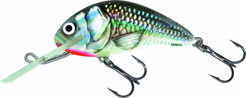 Salmo Hornet Sinking 6cm Holographic Grey Shiner