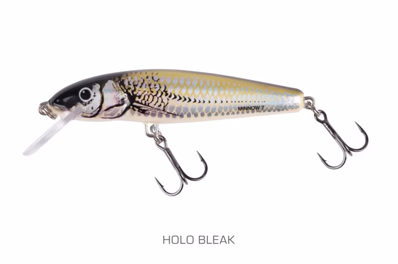 Salmo Minnow Sinking Holo Bleak