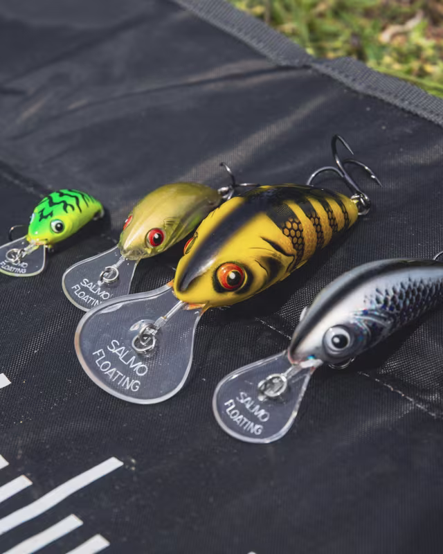 Salmo Rattlin' Hornet Floating Natural Perch