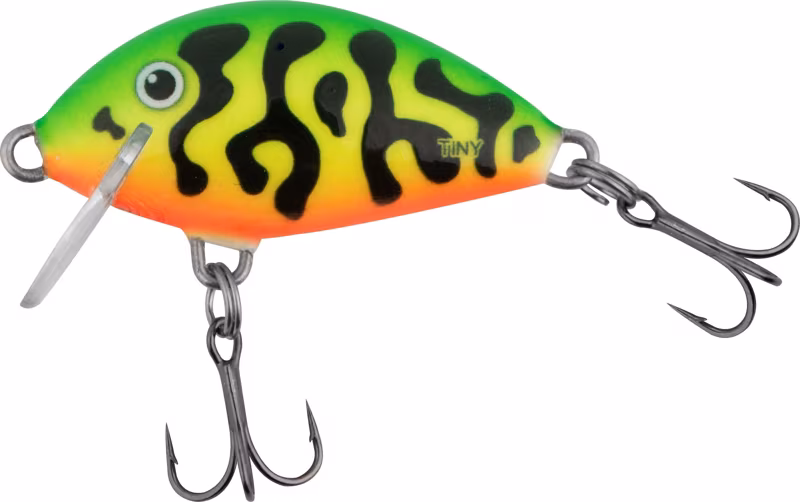 Salmo Tiny Sinking 3cm Green Tiger