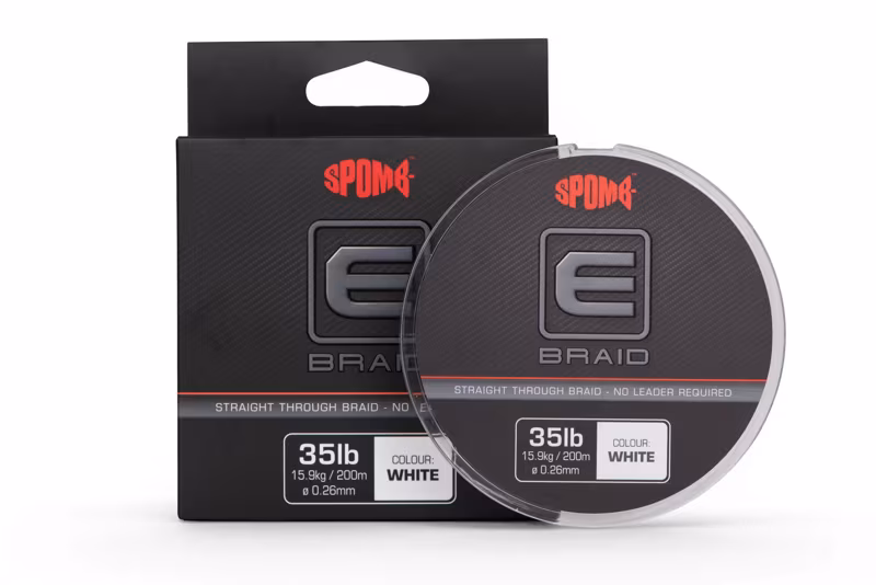 Spomb E Braid 200m White