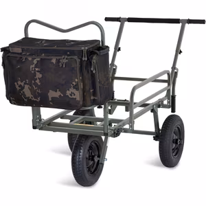 Carp Porter Compac Front Bag Dark Kamo