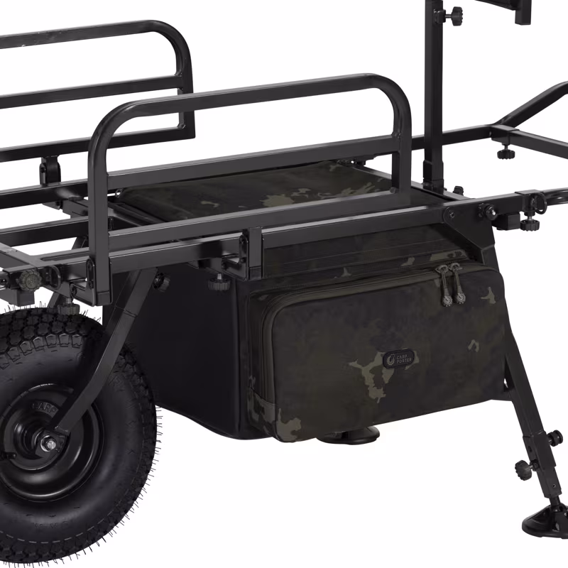 Carp Porter Deluxe Drop-In Barrow Bag Dark Kamo