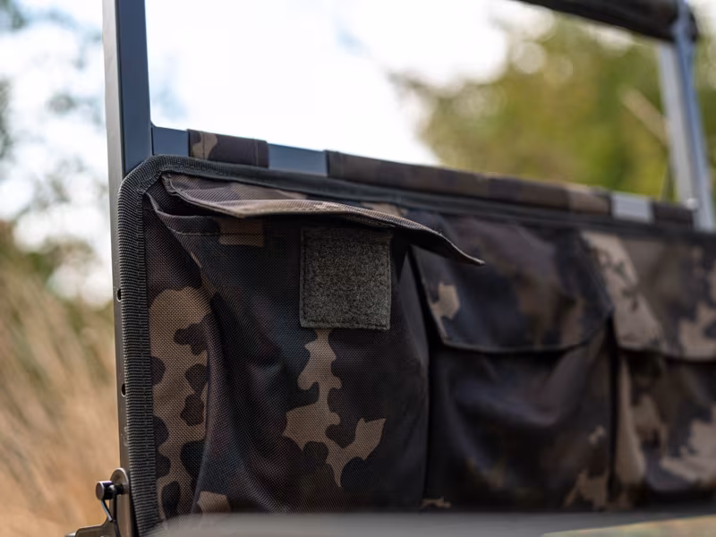 Carp Porter H Frame Multi Pocket Dark Kamo
