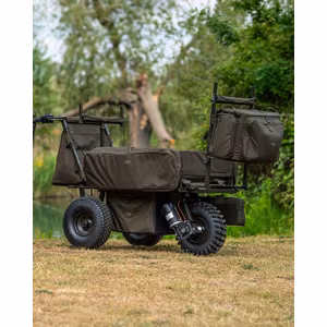 Carp Porter Large Front Barrow Bag Green w/Front Ledge