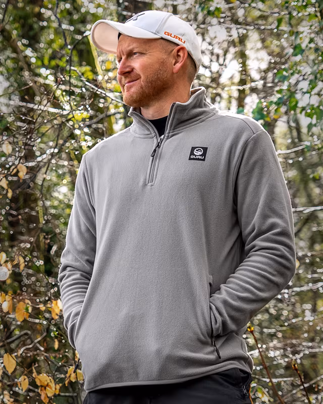Guru 1/4 Zip Fleece | Grey M