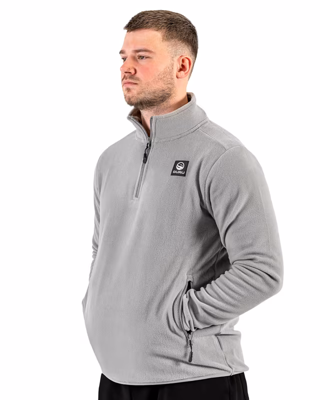 Guru 1/4 Zip Fleece | Grey M