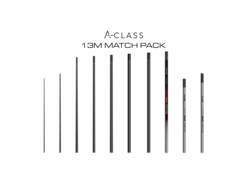 Guru A-Class 13.0m Match Pole Pack