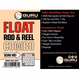 Guru 10' Float Rod & Reel Combo