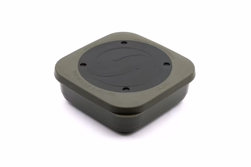 Guru Bait Box Solid Lid 2.2 Pint Green