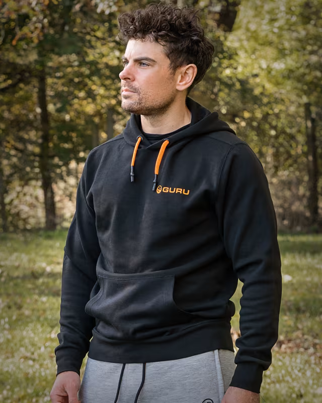 Guru Black Lightweight Hoodie