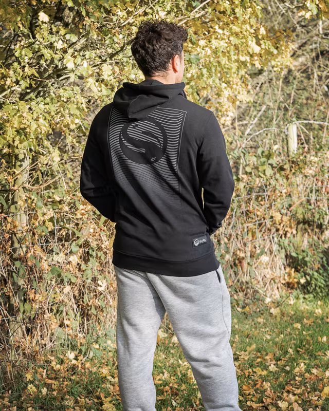 Guru Black Lightweight Hoodie