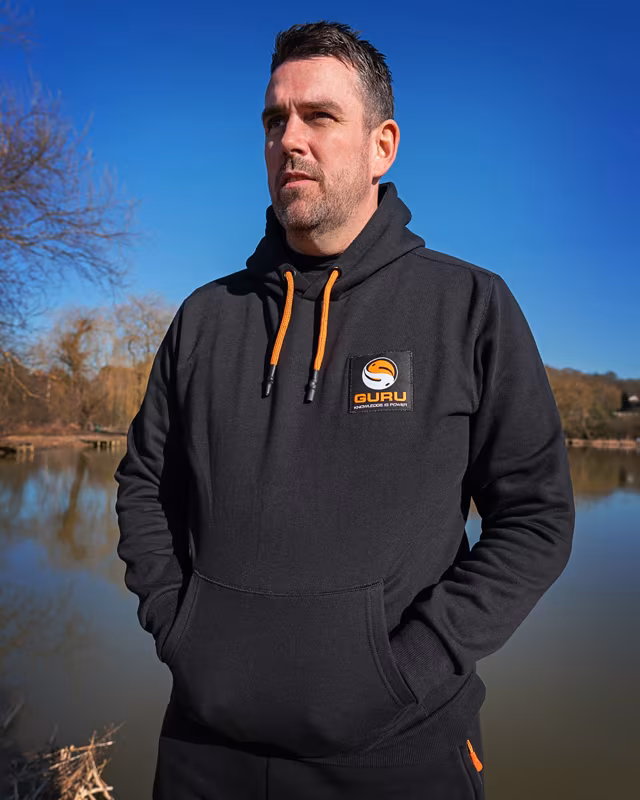 Guru Black Patch Hoodie