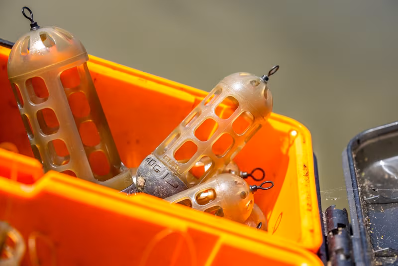 Guru Caged Bait Up Window Feeder - 40g +