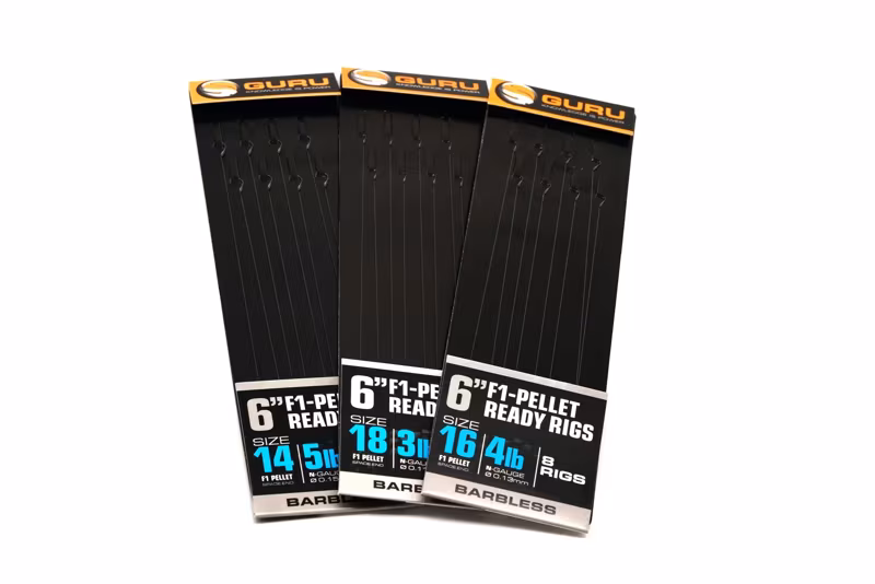 Guru F1 Pellet Pole Rigs 6"