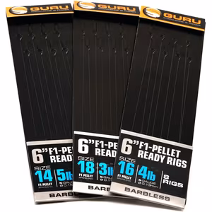 Guru F1 Pellet Pole Rigs 6"