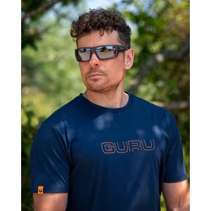 Guru Glitch Navy Tee