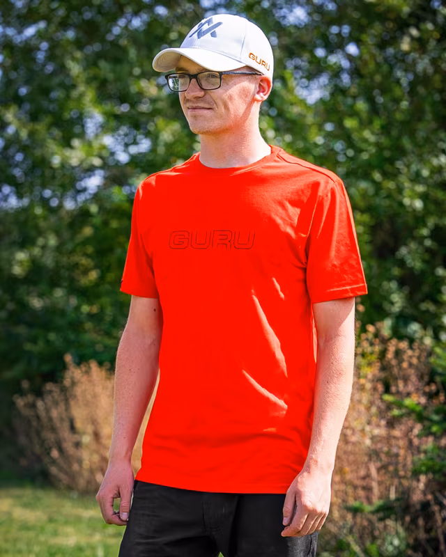 Guru Glitch Red Tee