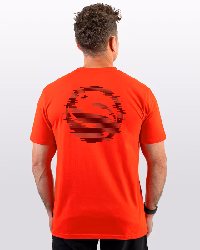 Guru Glitch Red Tee