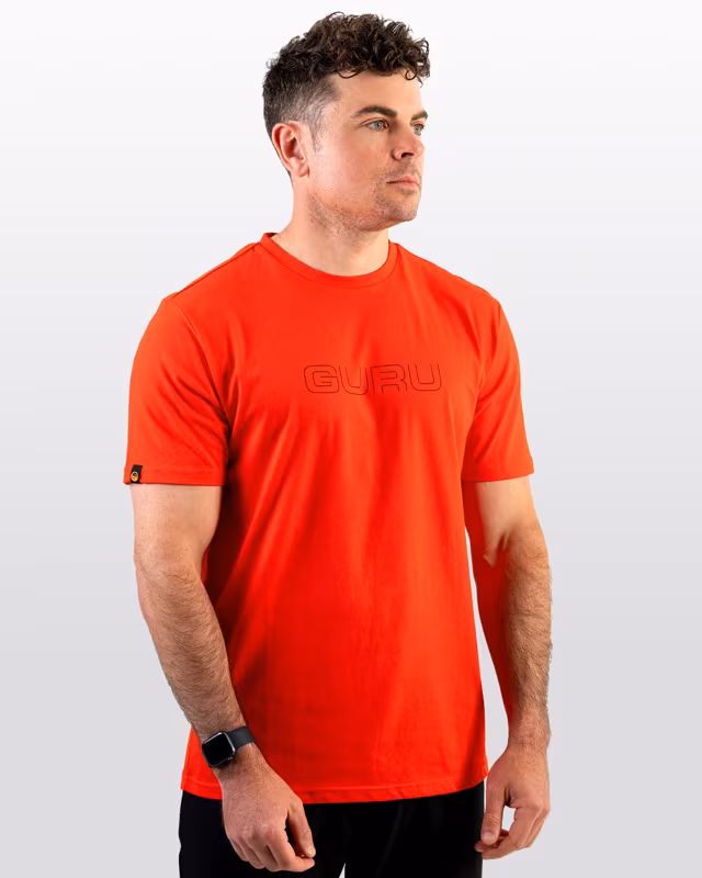 Guru Glitch Red Tee