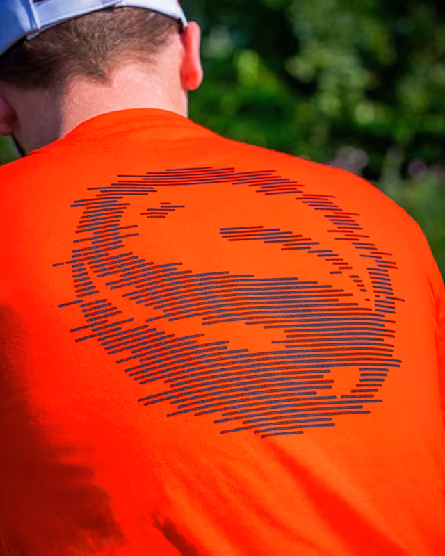 Guru Glitch Red Tee