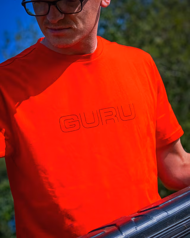 Guru Glitch Red Tee