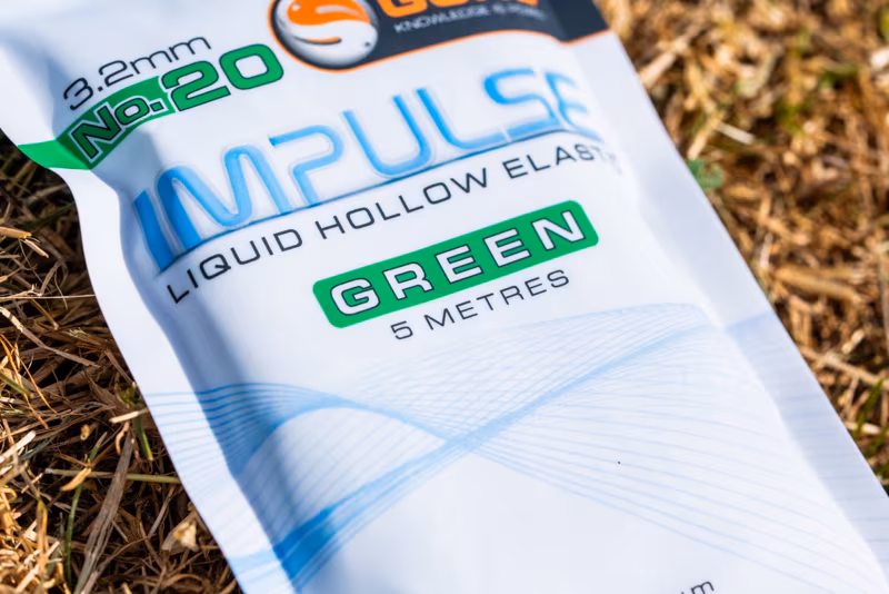 Guru Hollow Elastic 0.5mm/1.5mm Green
