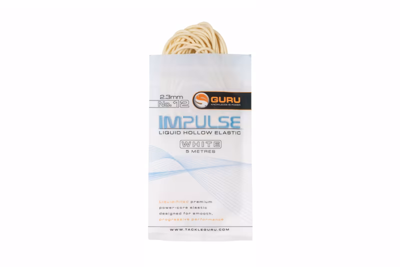 Guru Hollow Elastic 0.5mm/2.3mm White