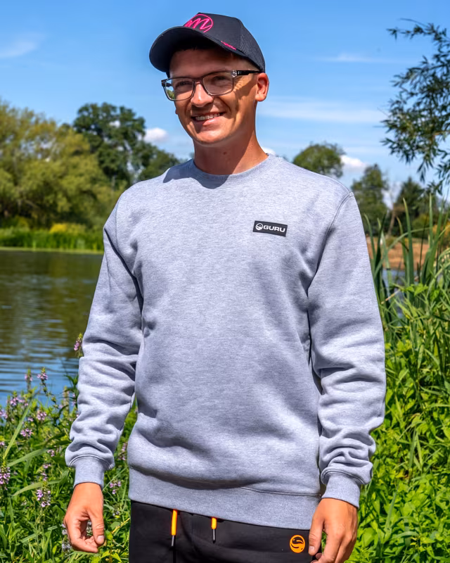 Guru Patch Crewneck | Grey XS