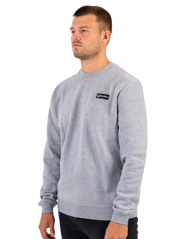 Guru Patch Crewneck | Grey XS