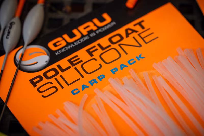 Guru Pole Float Silicone Silvers