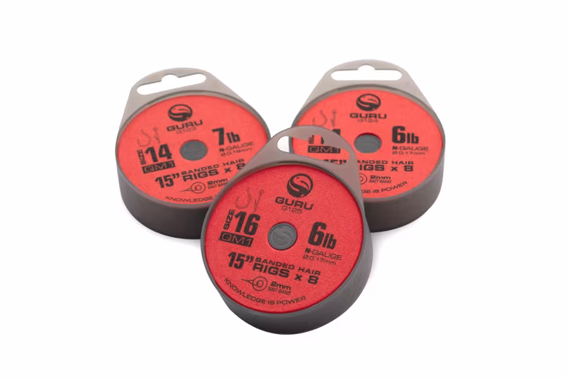 Guru QM1 Bait Bands Rig 15 inch 12 (