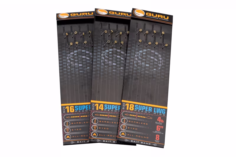 Guru Super LWG Bait Band Rigs 6 inch