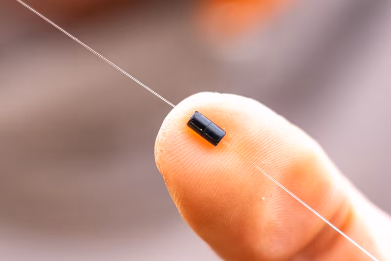 Guru Super Tight line Stops Squared Black