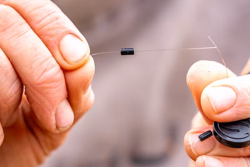 Guru Super Tight line Stops Squared Black