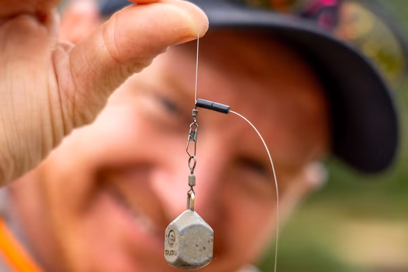 Guru Super Tight line Stops Squared Black