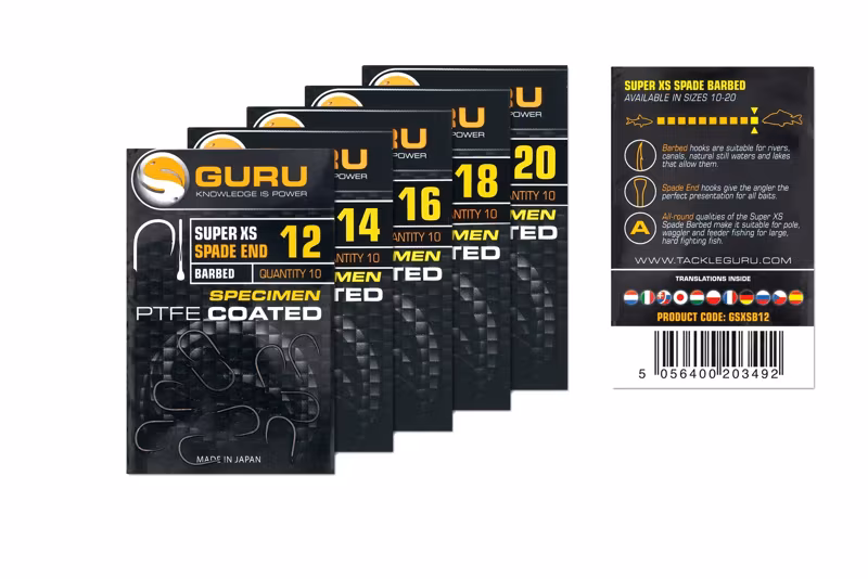 Guru Super XS Size 10 (Spade/Barbed)