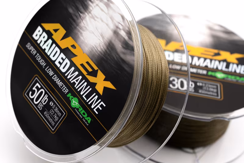 Korda Apex Braided Mainline 30lb 450