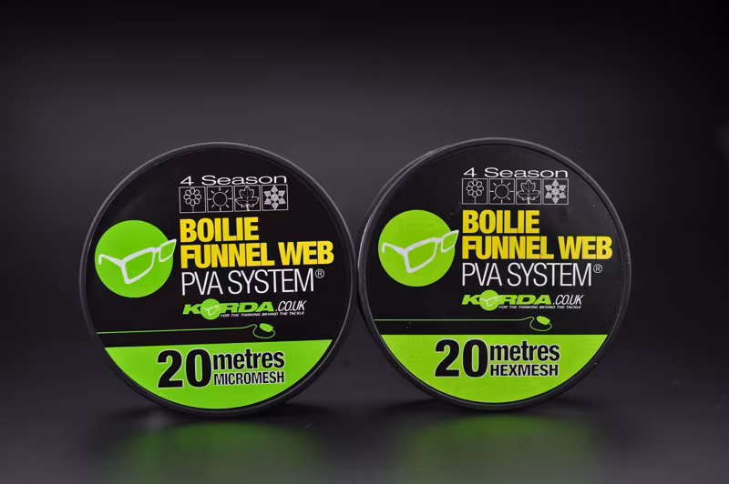 Korda Boilie Funnel Web Micromesh 20 m Refill