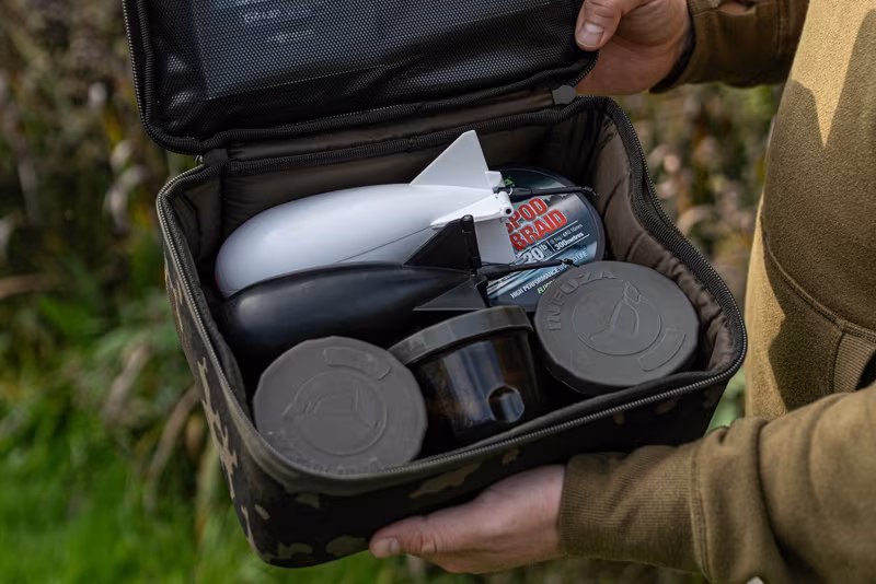 Korda Compac 200 Tackle Pouch Dark Kamo