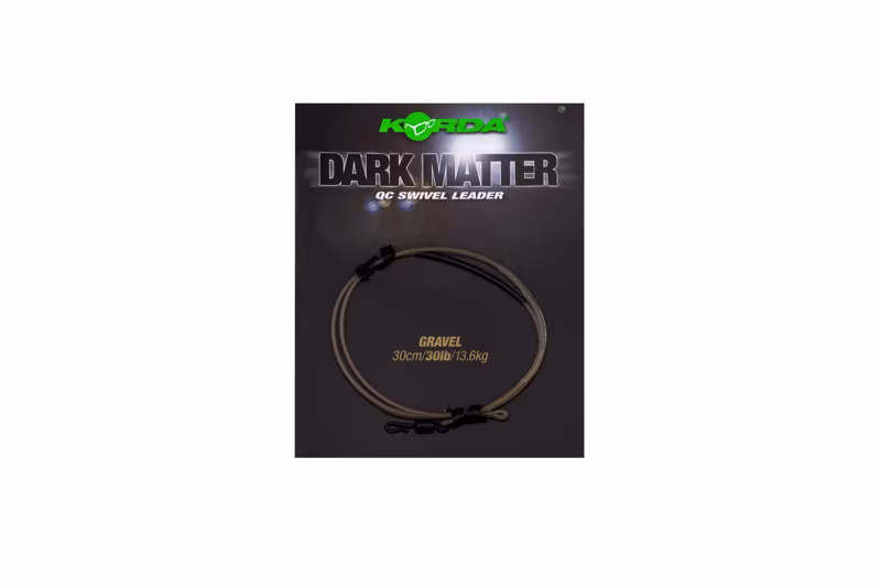 Korda Dark Matter Leader QC Swivel Gravel