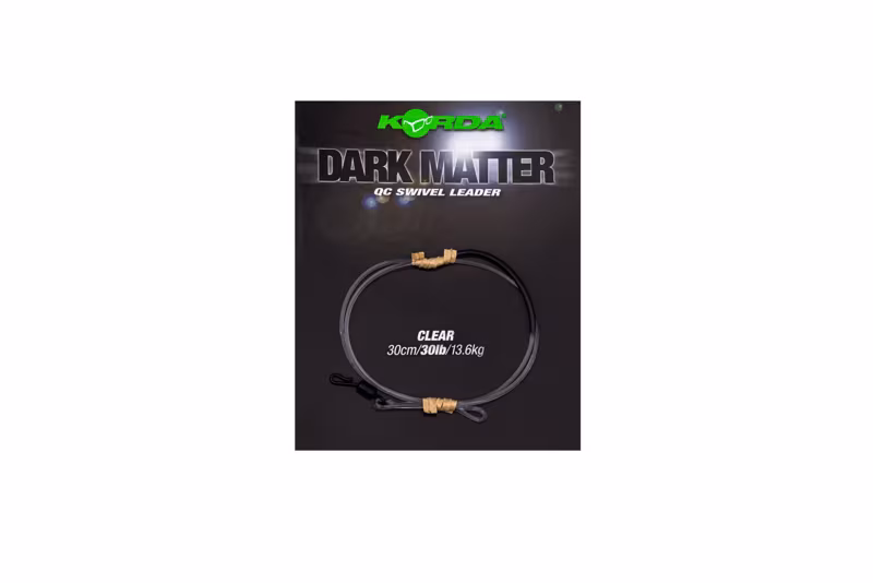 Korda Dark Matter Leader QC Swivel Weed