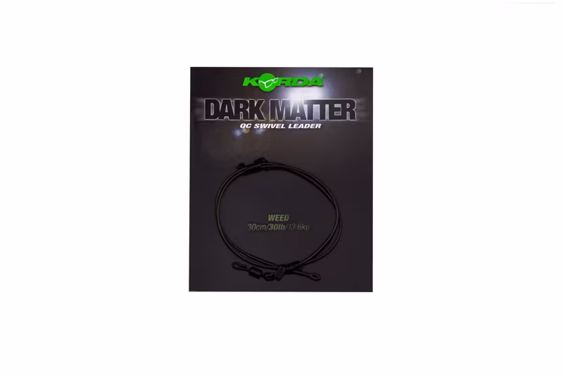 Korda Dark Matter Leader QC Swivel Weed