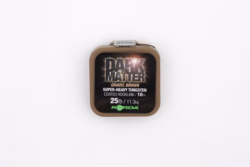 Korda Dark Matter Tungsten Coated Braid Green
