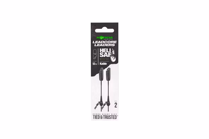 Korda Kable Leadcore Leader Heli Safe Weed