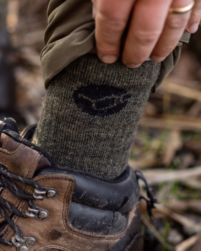 Korda Kore Merino Wool Sock Black