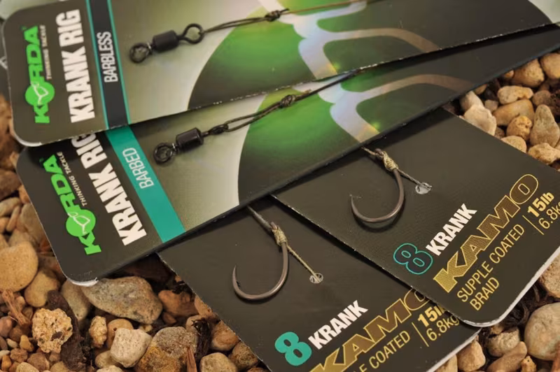 Korda Krank ready rig barbed