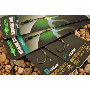 Korda Krank ready rig barbless