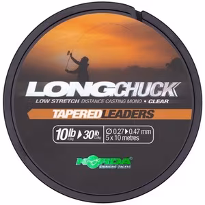 Korda LongChuck Tapered Leaders 10-30lb/0.27