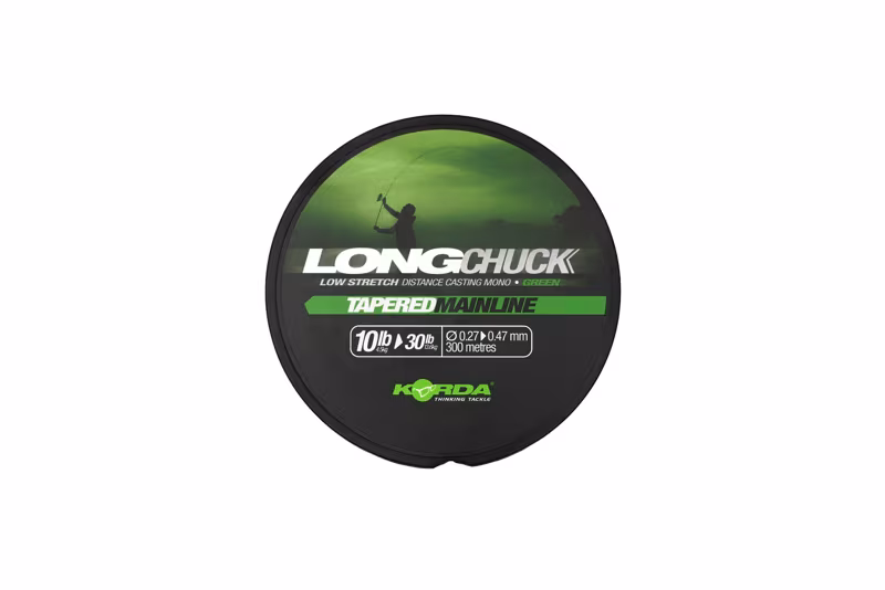 Korda LongChuck Tapered Mainline Green 12-30lb/0.30